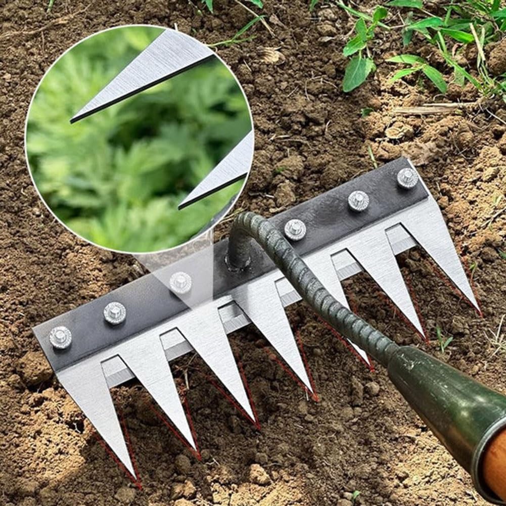 5 Teeth Carbon Steel Garden Weeding
